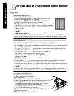 Preview for 10 page of LG WF-S1317T Owner'S Manual