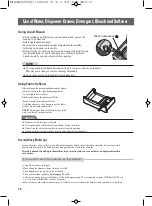 Предварительный просмотр 12 страницы LG WF-S150S Owner'S Manual