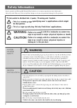 Preview for 4 page of LG WF-S150V Owner'S Manual