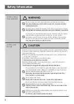 Preview for 6 page of LG WF-S150V Owner'S Manual