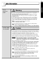 Preview for 5 page of LG WF-T1250TD Owner'S Manual