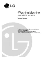 LG WF-T857 Owner'S Manual preview