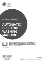 Preview for 1 page of LG WFS0914WH Owner'S Manual