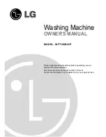 LG WFT15D81HP Owner'S Manual preview