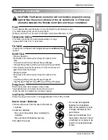 Предварительный просмотр 19 страницы LG WG1205R Owner'S Manual