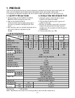 Preview for 3 page of LG WG1800R Service Manual