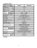 Preview for 3 page of LG WG8000E Service Manual