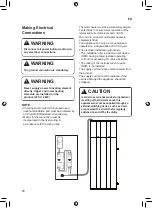 Preview for 20 page of LG WH20S F5 Owner'S Manual