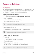 Предварительный просмотр 142 страницы LG WING LM-F100TM User Manual