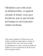 Preview for 122 page of LG Wink User Manual