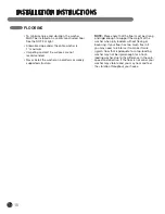 Предварительный просмотр 10 страницы LG WM0642H Series User'S Manual & Installation Instructions