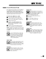 Preview for 25 page of LG WM0742HWA User'S Manual & Installation Instructions