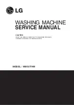 LG WM1377HW Series Service Manual предпросмотр