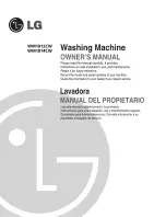 LG WM1812CW Owner'S Manual предпросмотр