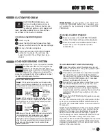 Preview for 23 page of LG WM2020C Series User'S Manual & Installation Instructions