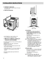 Предварительный просмотр 7 страницы LG WM2042CW Owner'S Manual