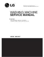 Preview for 1 page of LG WM2050C Series Service Manual