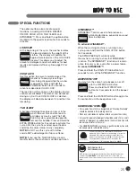 Preview for 25 page of LG WM2050H Series User'S Manual & Installation Instructions