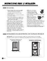 Preview for 44 page of LG WM2140C Series User'S Manual & Installation Instructions