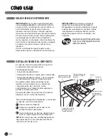 Preview for 50 page of LG WM2140C Series User'S Manual & Installation Instructions