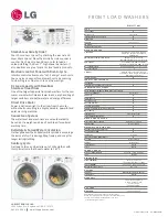 Preview for 2 page of LG WM2277HW Specifications