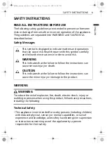 Preview for 3 page of LG WM22BV2S6BR Owner'S Manual