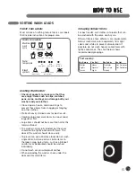 Preview for 15 page of LG WM2355C User'S Manual & Installation Instructions