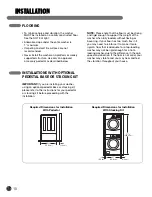 Preview for 10 page of LG WM2455H Series User'S Manual & Installation Instructions