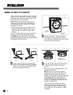 Preview for 14 page of LG WM2455H Series User'S Manual & Installation Instructions