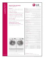 Preview for 2 page of LG WM2501H Series Specifications