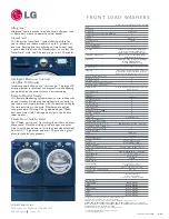 Preview for 2 page of LG WM2688HNMA Specifications