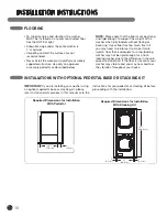 Предварительный просмотр 10 страницы LG WM3001H series User'S Manual & Installation Instructions