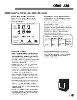 Предварительный просмотр 49 страницы LG WM3001H series User'S Manual & Installation Instructions