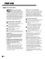 Предварительный просмотр 56 страницы LG WM3001H series User'S Manual & Installation Instructions