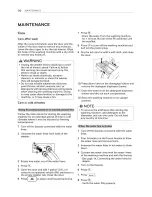 Preview for 36 page of LG WM3170CW Owner'S Manual