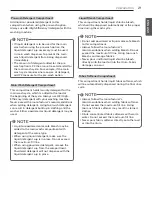 Preview for 21 page of LG WM3270C SERIES Owner'S Manual