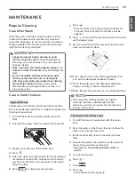 Preview for 29 page of LG WM3270C SERIES Owner'S Manual