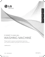 LG WM3360H Series Owner'S Manual preview