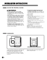 Предварительный просмотр 8 страницы LG WM3455H Series User'S Manual & Installation Instructions