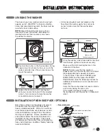 Предварительный просмотр 13 страницы LG WM3455H Series User'S Manual & Installation Instructions