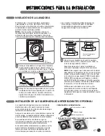 Предварительный просмотр 47 страницы LG WM3455H Series User'S Manual & Installation Instructions