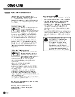 Предварительный просмотр 58 страницы LG WM3455H Series User'S Manual & Installation Instructions