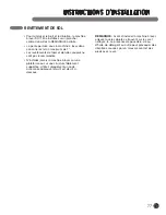 Preview for 78 page of LG WM3477HS User'S Manual & Installation Instructions