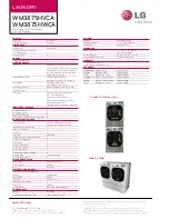 Preview for 2 page of LG WM3875H Specifications