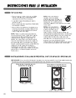 Предварительный просмотр 44 страницы LG WM3987H Series User And Installation Manual