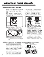 Предварительный просмотр 48 страницы LG WM3987H Series User And Installation Manual