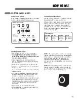 Preview for 8 page of LG WM3987HW User'S Manual & Installation Instructions