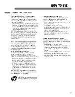 Preview for 10 page of LG WM3987HW User'S Manual & Installation Instructions