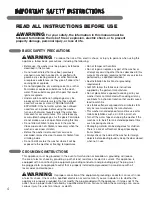 Preview for 30 page of LG WM3987HW User'S Manual & Installation Instructions