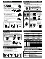 Preview for 2 page of LG WP-1080N Owner'S Manual